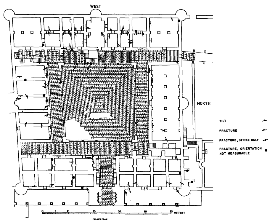 Archeoseismic Map of Hisham's Palace