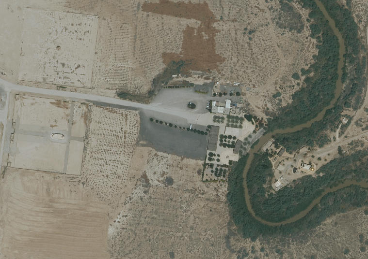 Aerial View of Qasr al-Yahud