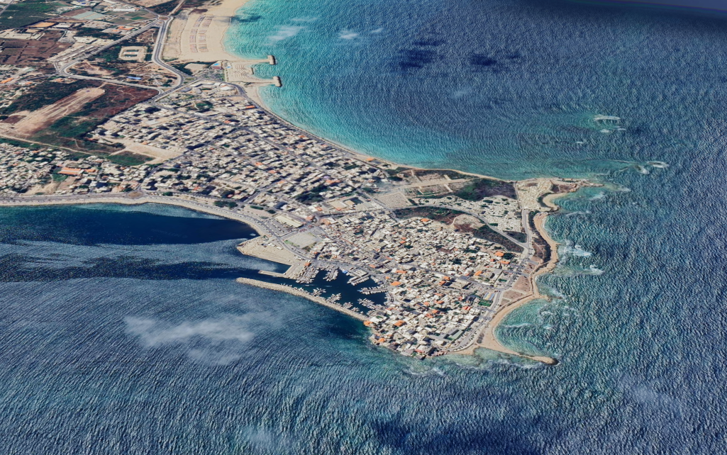 Aerial View of Tyre 