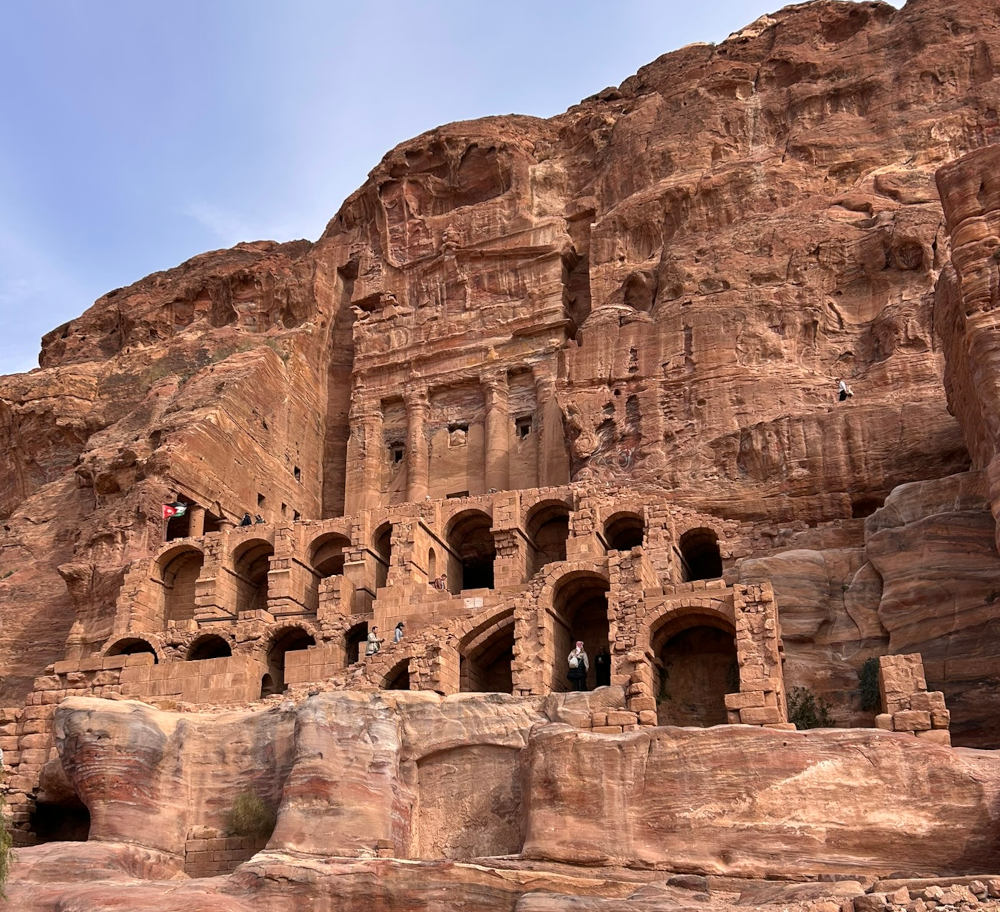The Urn Tomb in Petra